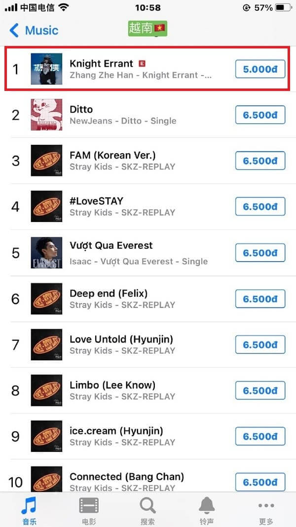 ついに日本でも1位に!チャンジャーハン2曲目のシングル「游侠Knight Errant」が世界各国で首位に♪